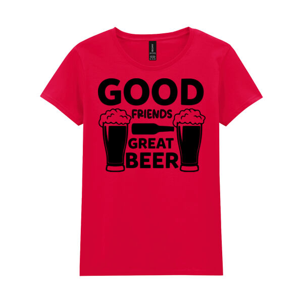 Good Friend's Great Beer T Shirt Thumbnail